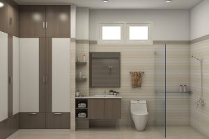 Gợi ý thiết kế giúp phòng tắm nhỏ trông rộng hơn